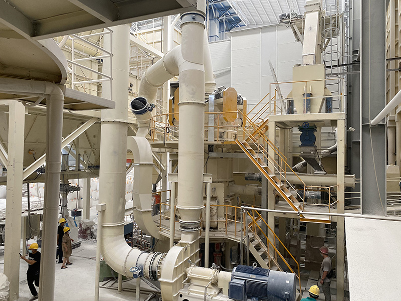 安徽年産30萬(wàn)噸超細重鈣(gai)項目