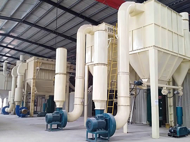 廣西年産(chǎn)8萬噸重鈣生(sheng)産線