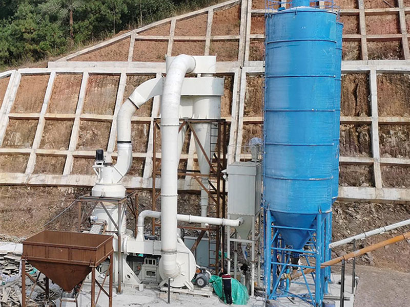 雲(yún)南生白灰窯(yao)制粉生産線(xian)